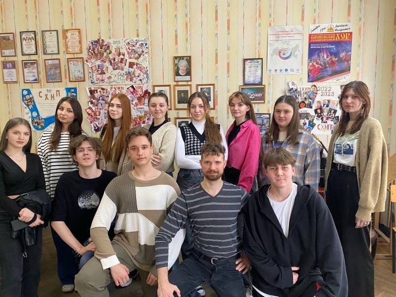 Студенты отделения «Сольное и хоровое народное пение» приняли участие  в  мастер-классе Степана Нестерова